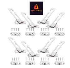 MIVIDE 4 Pair Window Restrictor, 8.5x4.8CM Restrictors for Upvc RRP £20