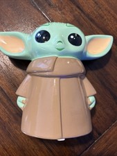 Star Wars The Mandalorian, Grogu "The Child" Green Ceramic Figure ” Bank Disney