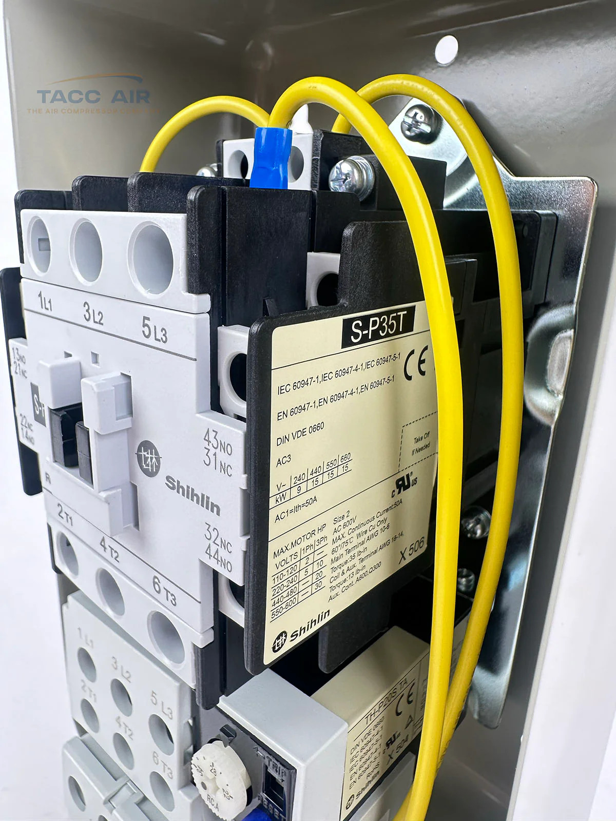 5 HP Single Phase Magnetic Starter Motor Control Switch Box 220 - 240 Volt 1 PH