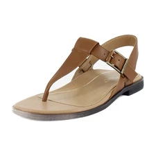 Vionic Cora Womens Sandals Tan Brown Leather