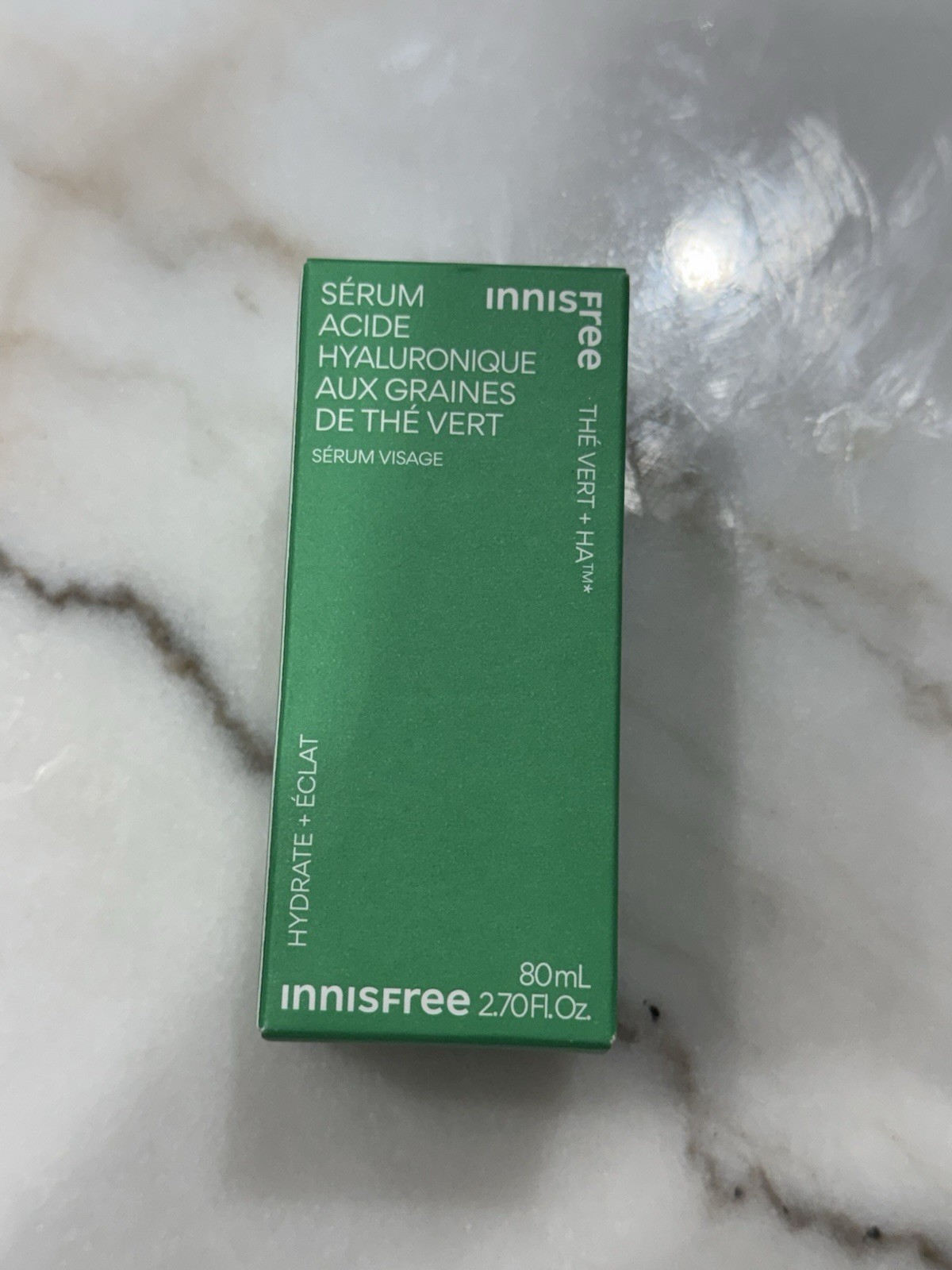 Innisfree Green Tea Seed Hyaluronic Serum 80mL Hydration Glo