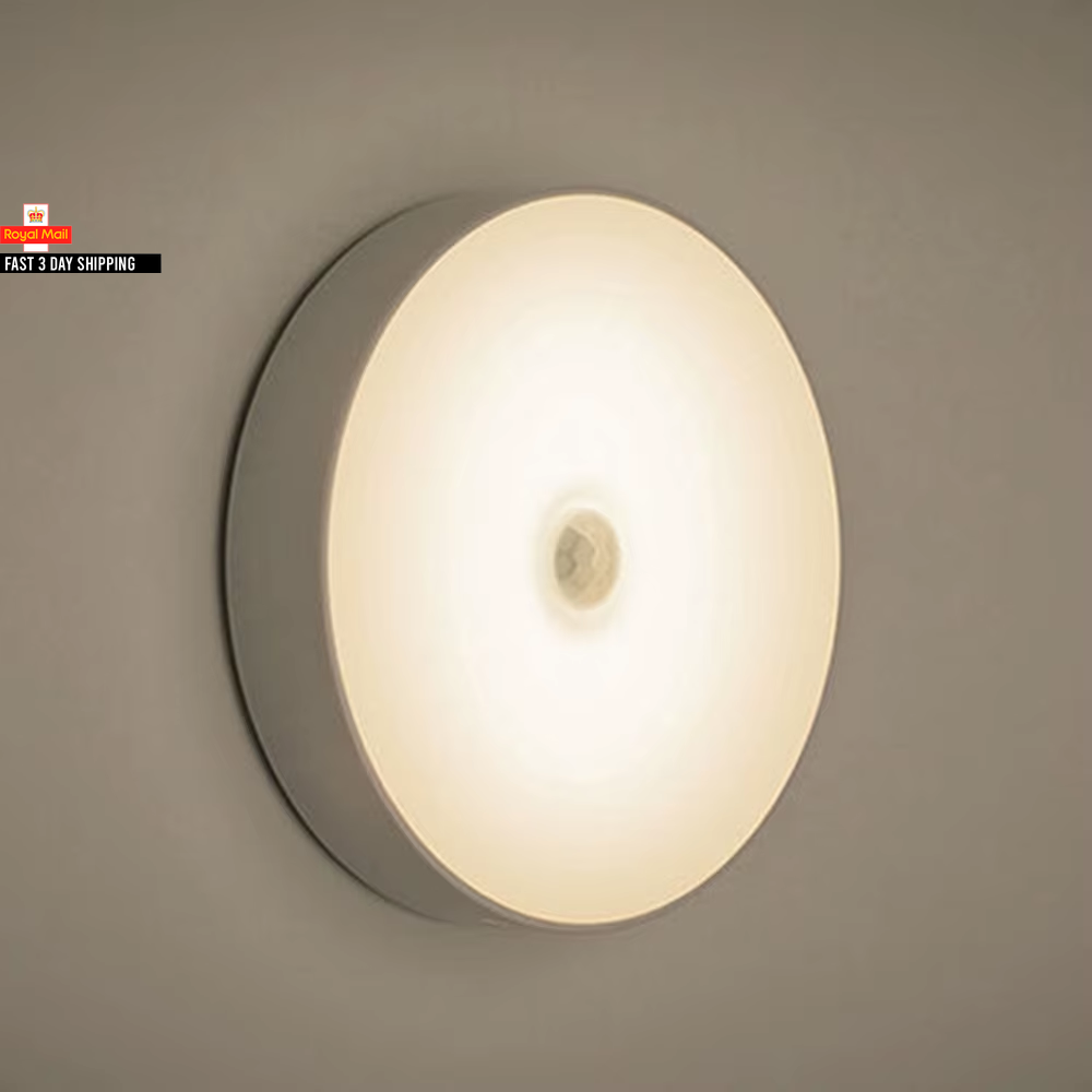 Motion Sensor Light Led USB Nightlights Rechargeable Lamp for Bedroom Staircase
