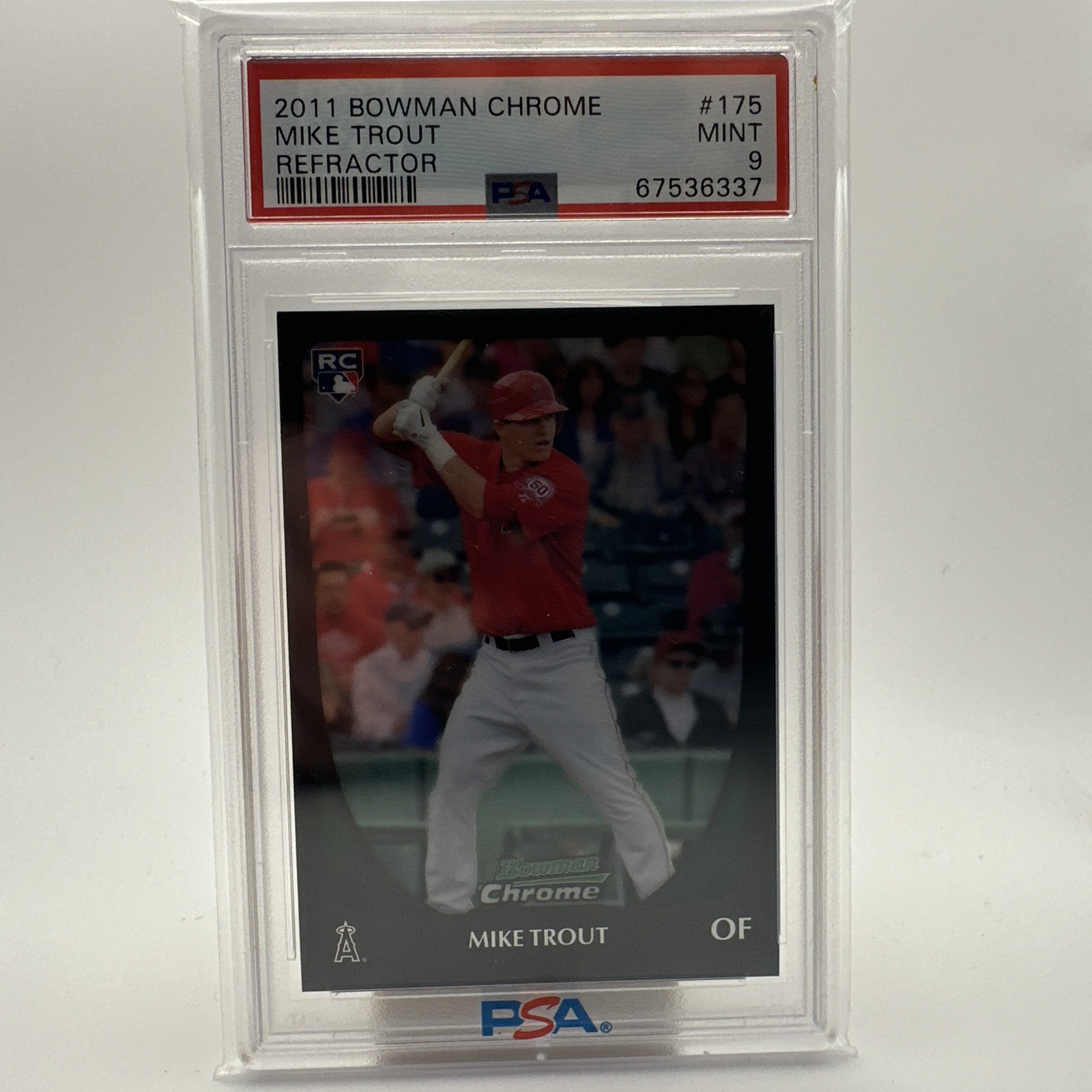 2011 Bowman Chrome Mike Trout Refractor (RC)