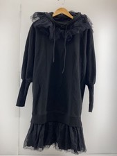 RED VALENTINO Long Sleeve Cotton Dress