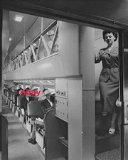 Chicago, Burlington & Quincy Railroad Double-Decker Car a. 1950s 8 x 10 Photo