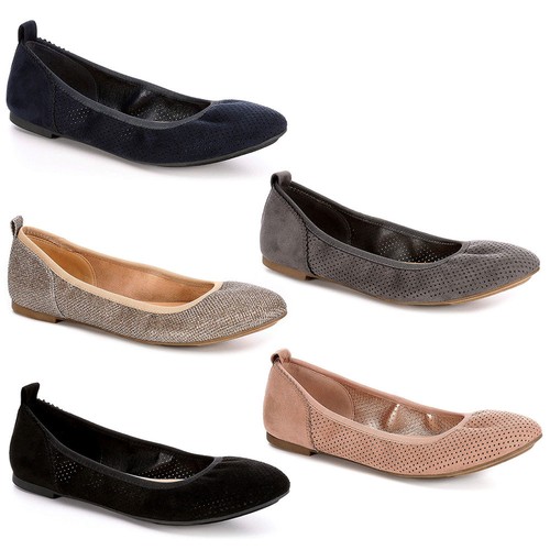 XAPPEAL Womens Clair Slip On Ballet Flat Shoes