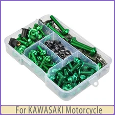 177PCS For KAWASAKI Motorcycle Fairing Bolts Kit Bodywork Screws High quality