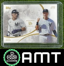 Aaron Judge Derek Jeter 2023 Topps Dynamic Duals New York Yankees #29