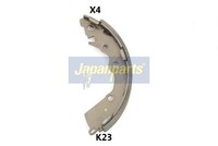 Japanparts Bremsbackensatz GF-K23AF FüR Kia