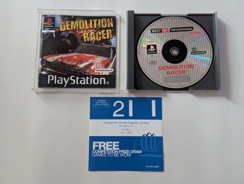 Demolition Racer PlayStation 1 Game PS1 Vgc - Picture 3 of 4