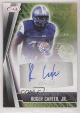 2022 SAGE Low Series Auto Black Roger Carter Jr #A-RCJ Auto 0b3