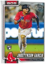 2026 Topps Series 1 Jhostynxon Garcia RC #316 -  Boston Red Sox