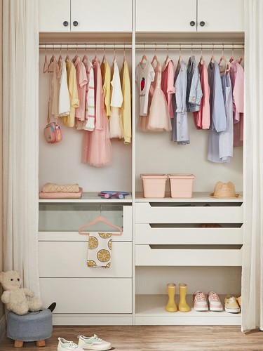 50 - Pack Baby Velvet Hangers - Rose Gold Hooks, Non - Slip for Nursery - Picture 8 of 16