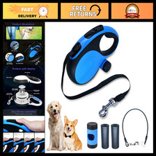 Heavy Duty 26ft Retractable Dog Leash for Medium Large Dogs, Chew-Proof, Tangle-