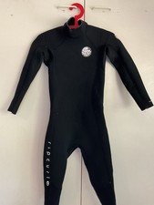 Rip Curl Wetsuit 4/3mm Dawn Patrol Size 6 110-125 Lbs Surfing Free Diving