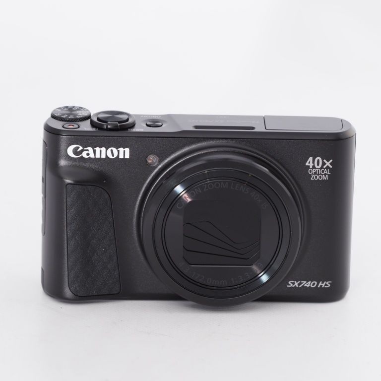 デジタルカメラ PowerShot SX740HS BLACK used PowerShot キヤノン Canon SX740 HS パワーショット ブラック