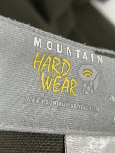 Mountain Hardwear Pants Womens 1 Green Chino Straight Leg Mid Rise Casual - Picture 19 of 23