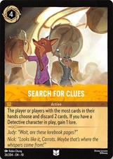 Search For Clues 26/204 Whispers in the Well Disney Lorcana 003003