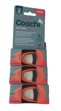 Set of 3 - Coachi Multi-Clicker Coral, Navy B...