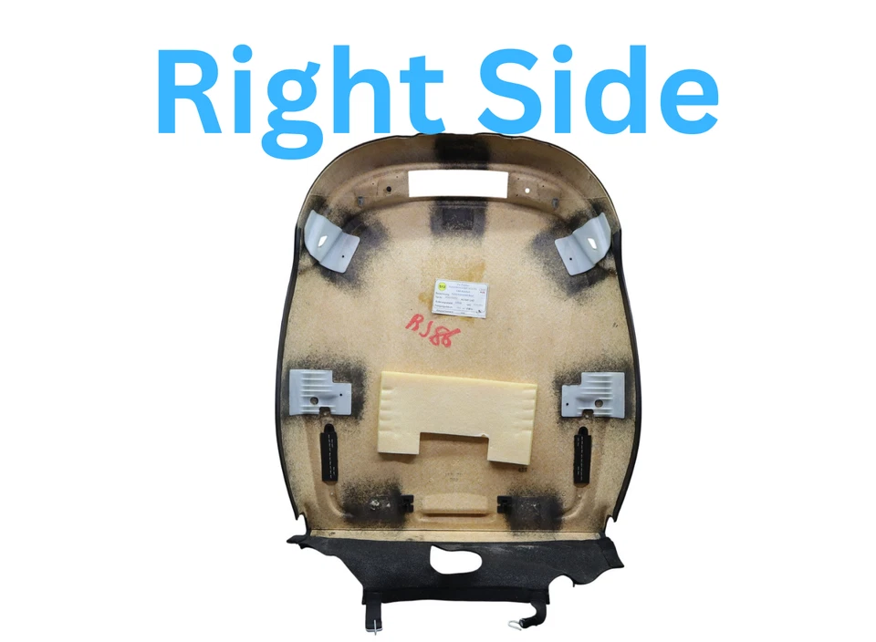 11-17 Audi A8 A8 Quattro Front Left Seat Back Rest Cover Panel 452832006 Oem - Image 3 of 4