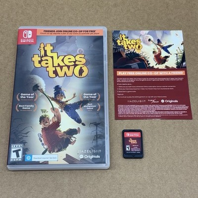 It Takes Two (Nintendo Switch, 2022) CIB Tested - FREE SHIPPING