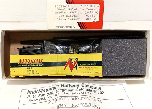 REFRIGERADOR DE HIELO INTERMOUNTAIN NEEDHAM 40' ESCALA HO LADO ACERO RD #60485 MPN 40522-11 | Condition: Used