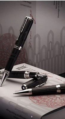 MONTBLANC  Victor Hugo 2020 Writers Edition 3er Set FP(18K) Rollerball, MP
