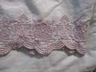 Simply Shabby Chic pink Embroidered Pillowcases &  twin flat sheet 76 x 94