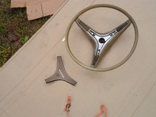 1971-1974 Dodge 16 Tan Gold Steering Wheel 1972 1973 Charger Monaco Coronet