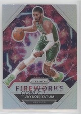 2020-21 Panini Prizm Fireworks Silver Prizm Jayson Tatum #27 uk2