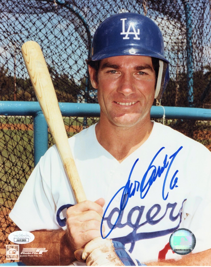 Steve Garvey Autographed Signed Los Angeles Dodgers 8X10 Photo Dodgers Batting Cage Pose JSA AV92809 