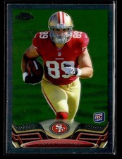 2013 Topps Chrome #188 Vance McDonald Rookie Card San Francisco 49ers