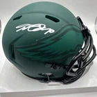 Desean Jackson SIGNED Philadelphia Eagles Rave Mini Helmet (JSA)