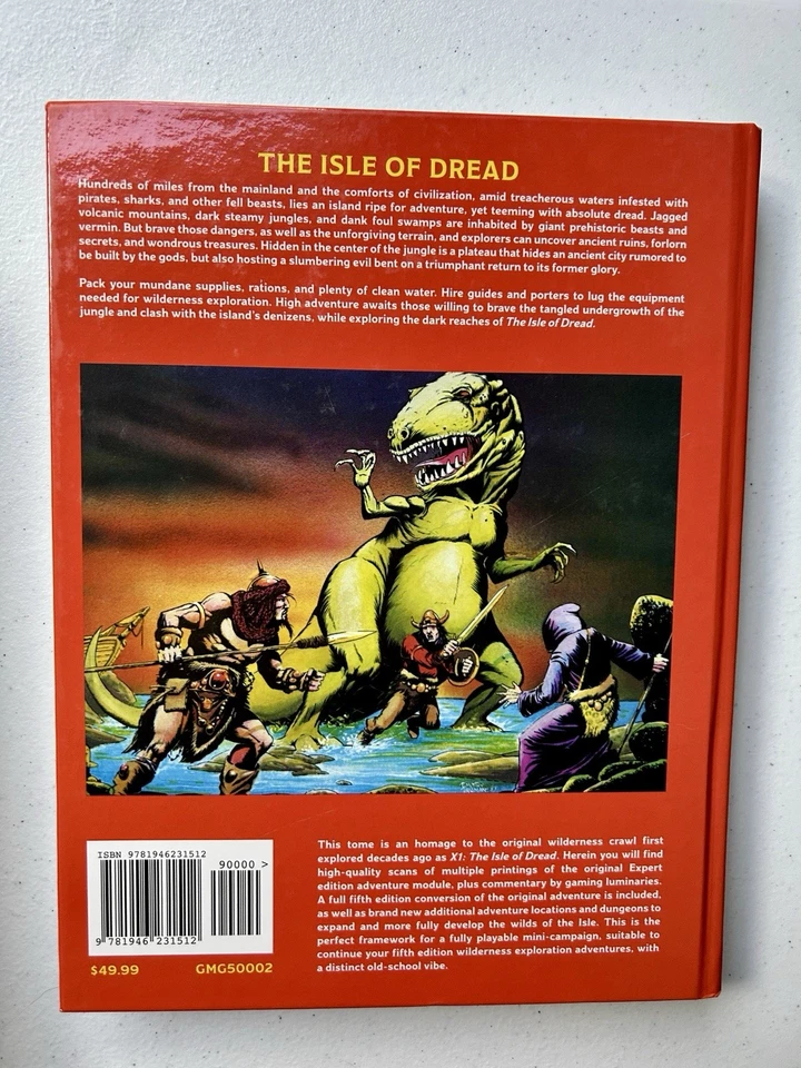 The Isle Of Dread X1, Original Adventures Reincarnated, Goodman Games Oop 5e Foto 2 de 3