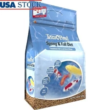 Pond Spring and Fall Diet 3.08 Pounds Pond Fish Food for Goldfish  Koi Pellets