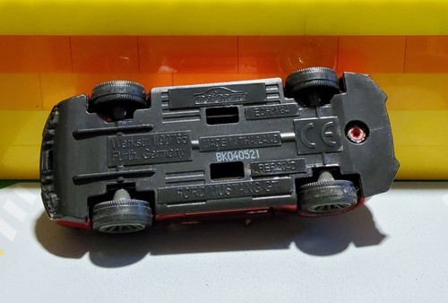 2022 Majorette Matte Red Ford Mustang GT Loose with Box - Picture 4 of 4