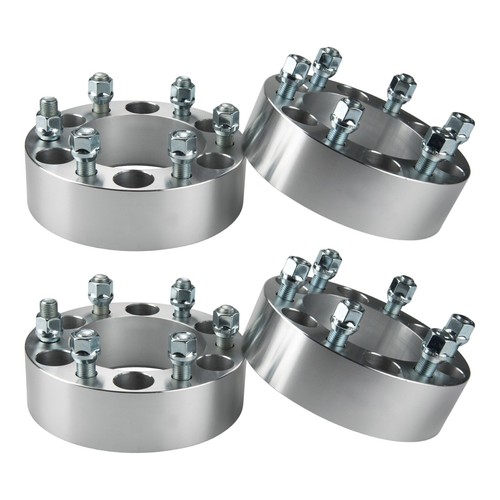 (4) 2" 6 Lug Wheel Spacers Adapters Fits Chevy Silverado 1500 Tahoe Suburban