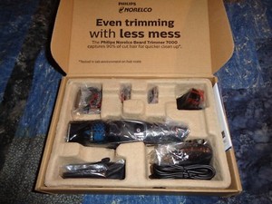 New-Philips-Norelco-Beard-Trimmer-7200-Vacuum-with-20-Built-in-Length-Settings