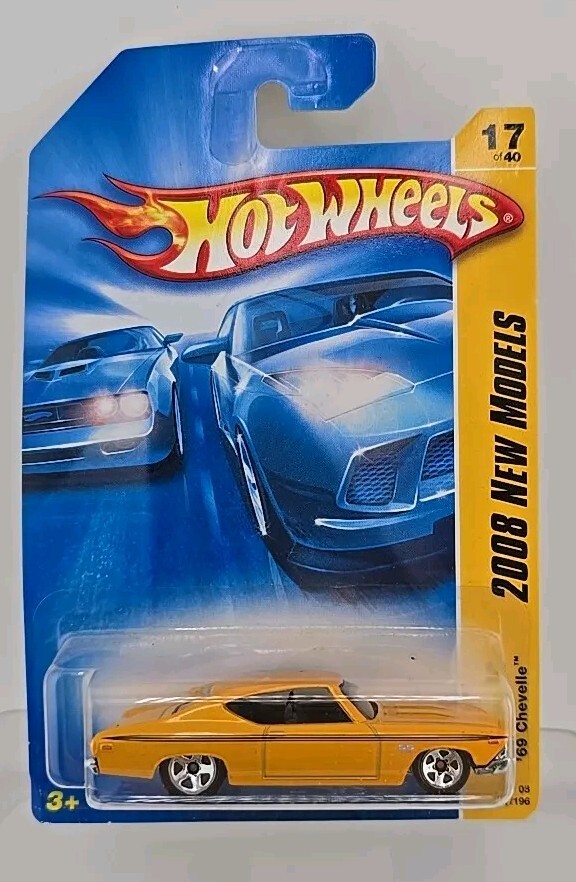 Hot Wheels 2008 New Models '69 Chevelle SS Yellow
