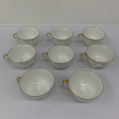 Noritake Fine China GOLDRAY Cup Hand Painted in Japan - Lot of  8