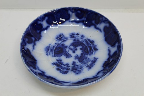 Antike Cashmere Flow blaue Tasse & Untertasse R&M Ridgway Morley England - Bild 4 von 6