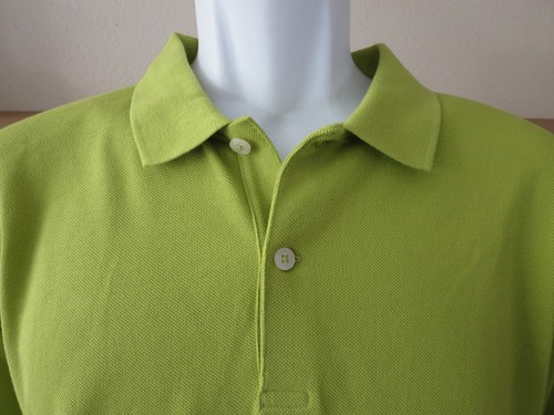 Neu Massimo Dutti grün Herren Kurzarm Poloshirt Baumwolle Größe Extra Large - Bild 6 von 6