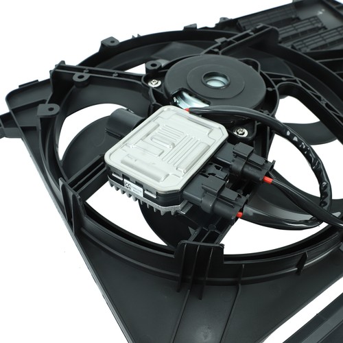 For 2008-2016 Volvo S80 XC60 XC70 Dual Engine AC Radiator Cooling Fan Assembly - Picture 5 of 12