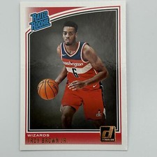 Troy Brown Jr. 2018-19 Donruss #192 RC Washington Wizards