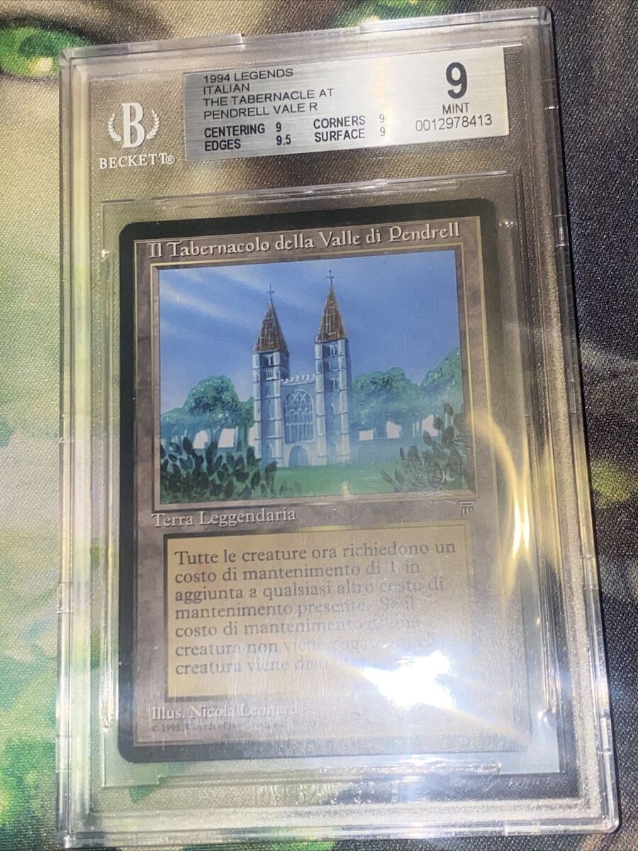 The Tabernacle At Pendrell Vale X1 Mtg Italian Legends BGS 9 The Tabernacle At Pendrell Vale X1 Mtg Italian Legends BGS 9