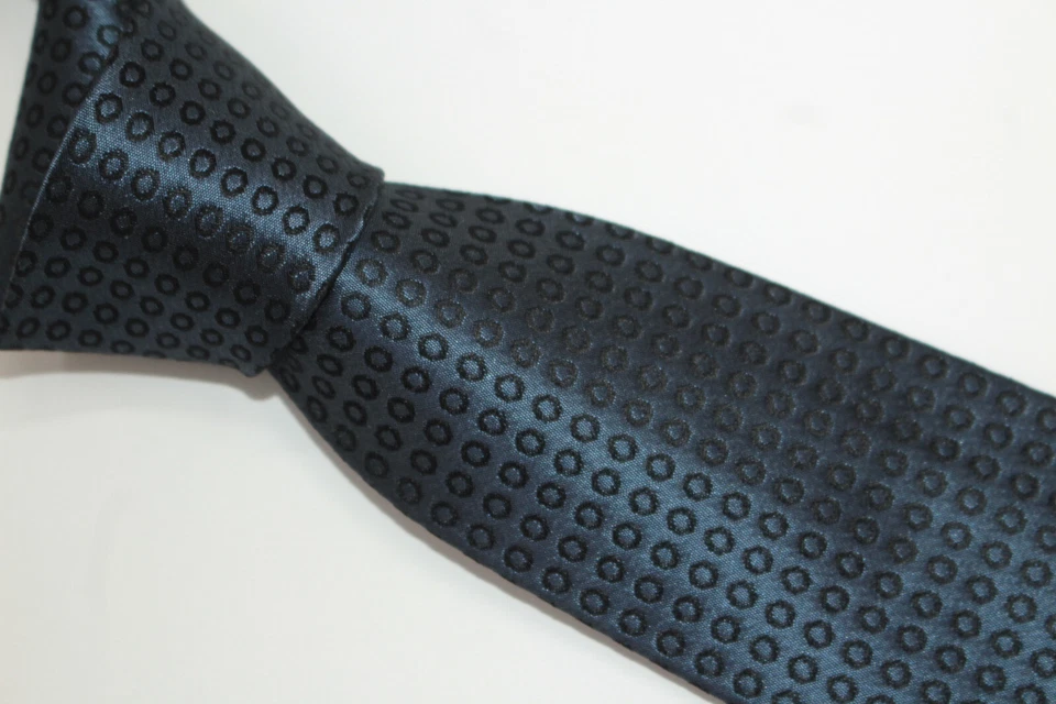 Corbata de seda KRIZIA hecha en Italia F82055 Foto 3 de 4
