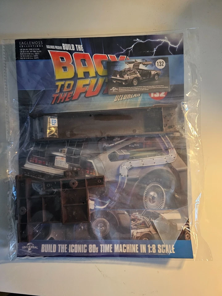 1:8 SCALE EAGLEMOSS BACK TO THE FUTURE BUILD YOUR OWN DELOREAN ISSUES - YOU PICK - Image 4 of 4