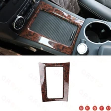Central Control Storage Box Cover Trim For Mercedes-Benz GLK 13-2015 Agate Wood