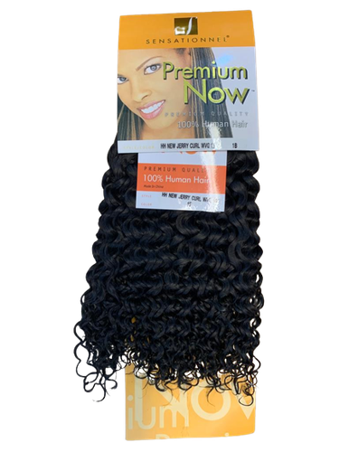 SENSATIONNEL PREMIUM NOW JERRY CURL WVG 10" INCH 100% HUMAN HAIR WEAVE - Picture 3 of 6
