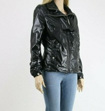 Feraud Women's Black Lightweight Zip Front Coat Casual Jacket Uk 10 38